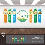 食堂文化展板