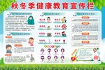 秋季健康宣传栏