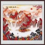 鸿运当头国画