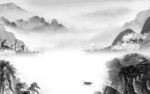 新中式高端简约山水 Tif分层