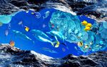 3D海底世界背景墙