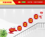 兴廉政之风树浩然正气楼梯墙
