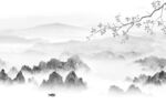 高清 新款中式山水 TiF分层