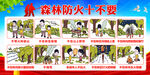 森林防火十不