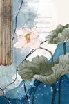 荷花玄关