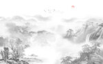 写意山水画