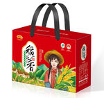 大米包装平面印刷图
