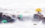 高清新上架山水画 tIf分层