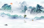 高档 新上架山水画 Tif分层