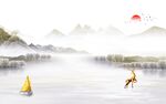 最新意境中式山水 TiF分层