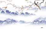 高档 中式最新山水 tif分层
