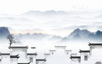 徽派新上架山水画 tIf分层