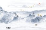 新中式背景墙