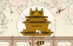新中式背景墙 