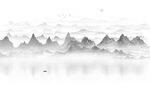 新中式山水墙画