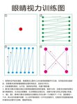 眼镜视力训练图转曲