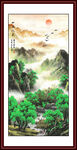 山水国画