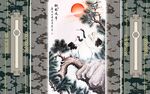 新中式背景墙