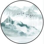 新中式山水画
