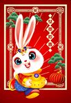 卡通兔 