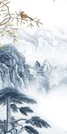 简约 山水最新玄关 Tif分层