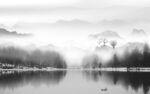 大气中式人气山水 tif分层