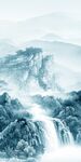 大卖玄关山水 TiF分层图 