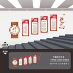 学校楼道文化墙