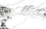 新款 简约人气山水 TIf分层