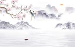 花鸟 简约人气山水 TIf分层