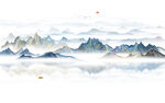 水墨山水画