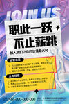 酸性招聘海报
