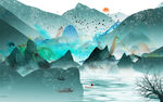山水画 