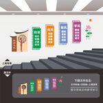 校园楼道文化墙