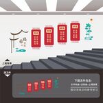学校楼梯文化墙