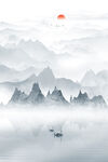 意境山水画
