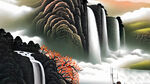 山水画