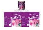 仿石漆味墙面漆涂料油漆包装设计