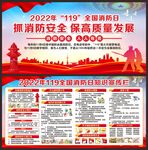 全国消防日展板