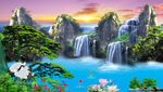 山水风景画