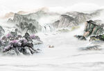水墨山水画