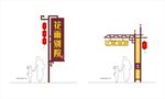 农家乐导视标牌