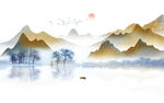 新中式水墨画
