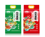 大米包装平面印刷图