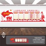 民兵制度牌展板宣传栏文化墙