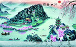 背景墙 