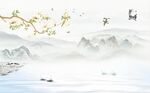 新中式背景墙