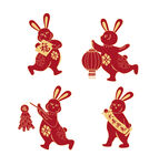 新年兔子形象