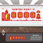 安全生产月文化墙