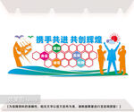 企业公司文化墙图片